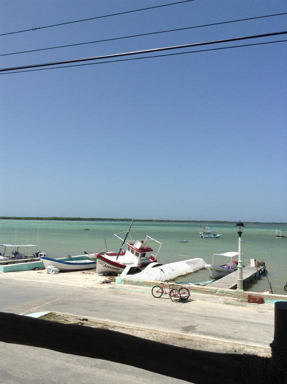 Hotel Villa De Pescadores Río Lagartos Kültér fotó